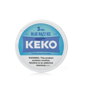 KEKO Nicotine Pouches - Blue Razz Ice